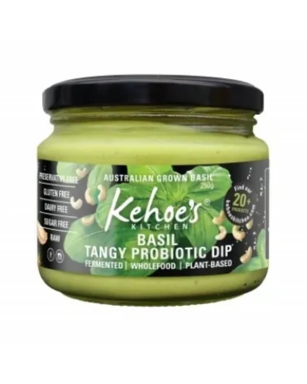 KEHOES - Basil Probiotic Dip 250g
