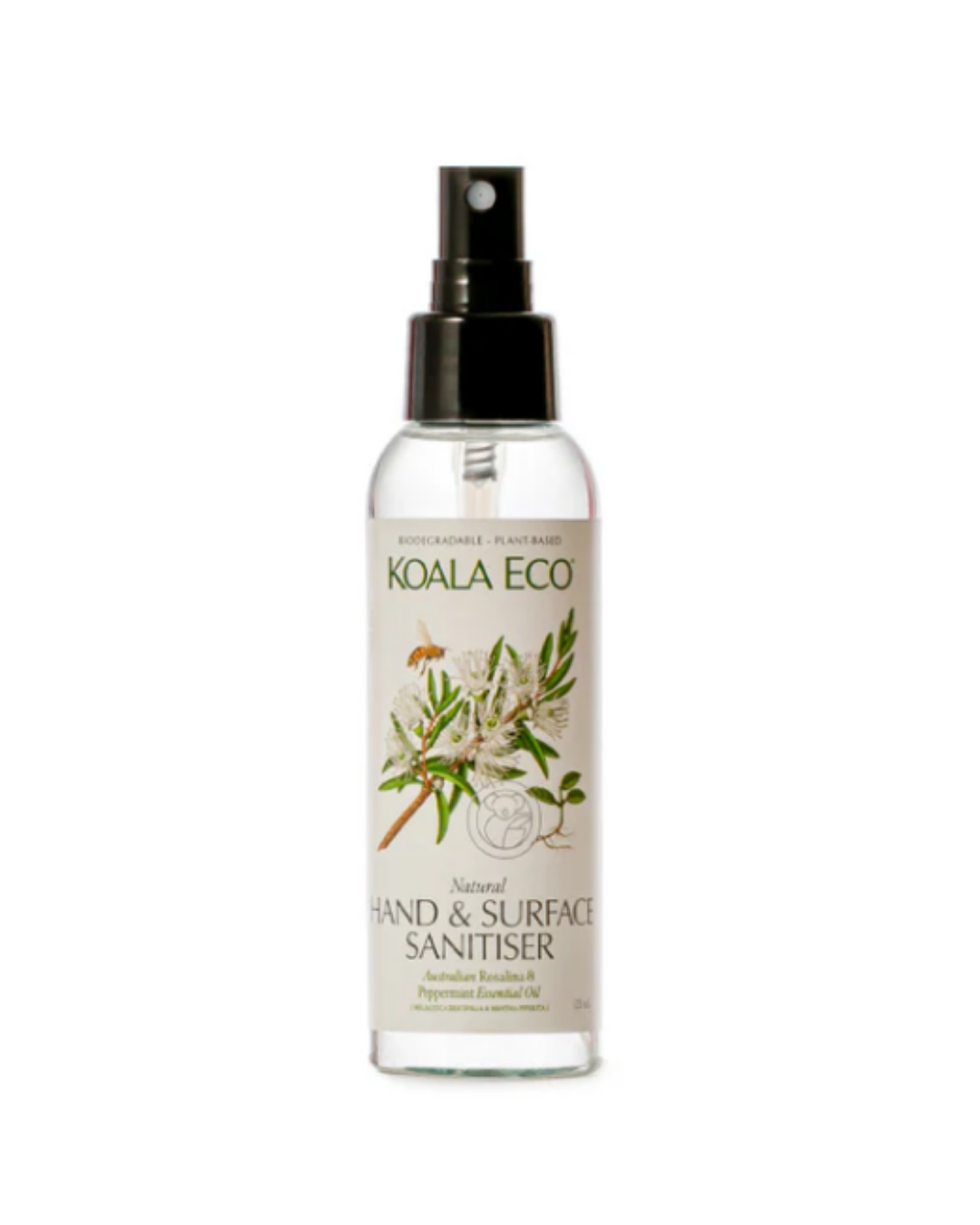 Koala Eco Hand & Surface Sanitiser - Rosalina and Peppermint