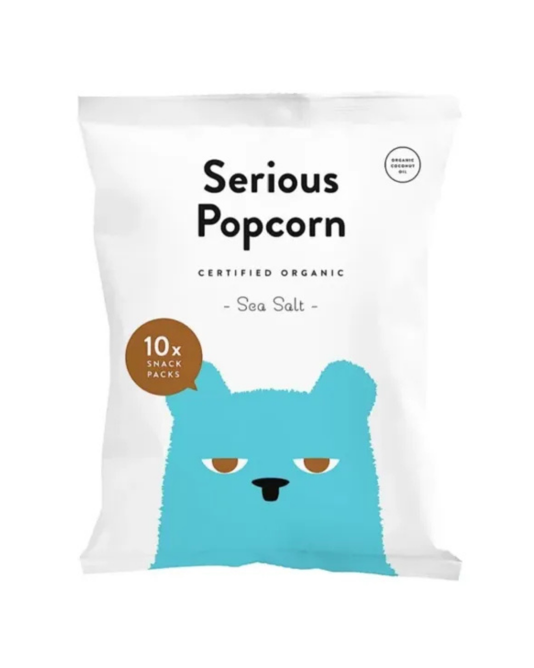 Serious Popcorn - Sea Salt Multi 10 Pk
