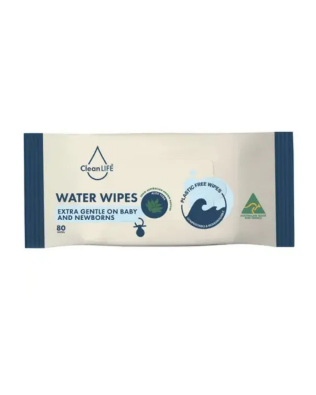 Water Wipes 80pk