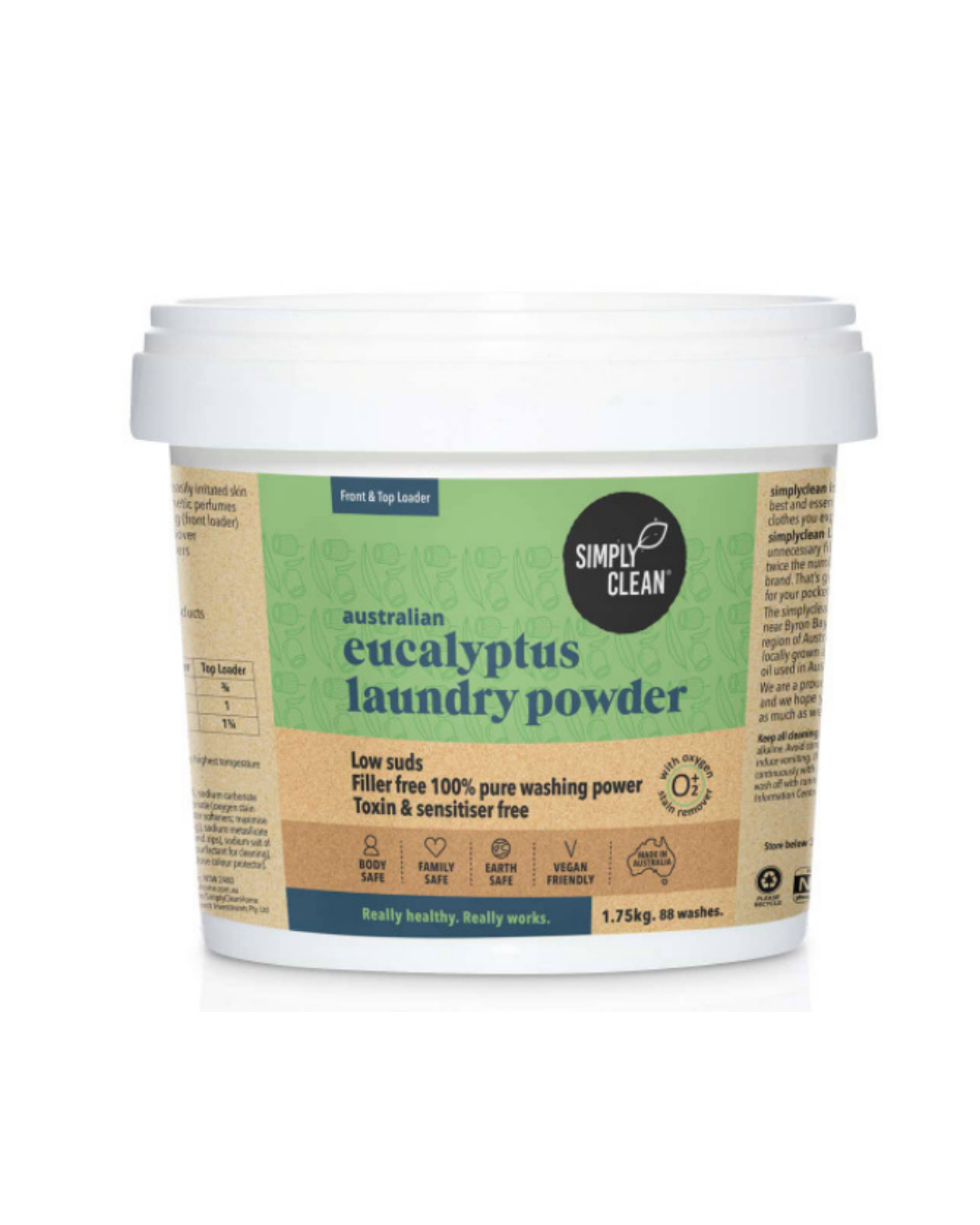 Australian Eucalyptus Laundry Powder 1.75kg