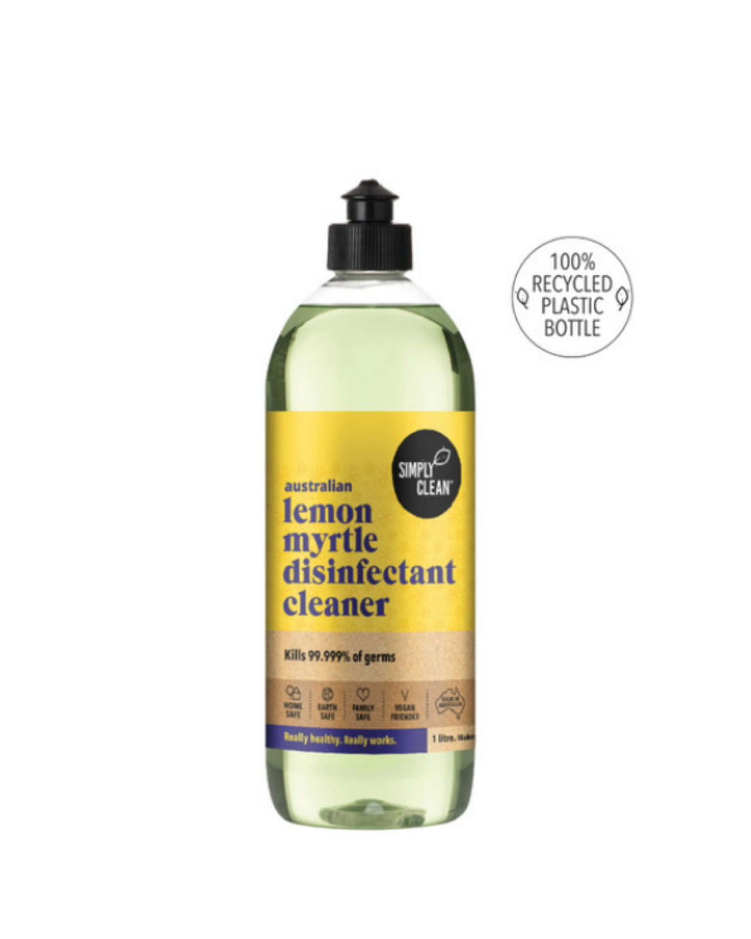 Australian Lemon Myrtle Disinfectant Cleaner 1L