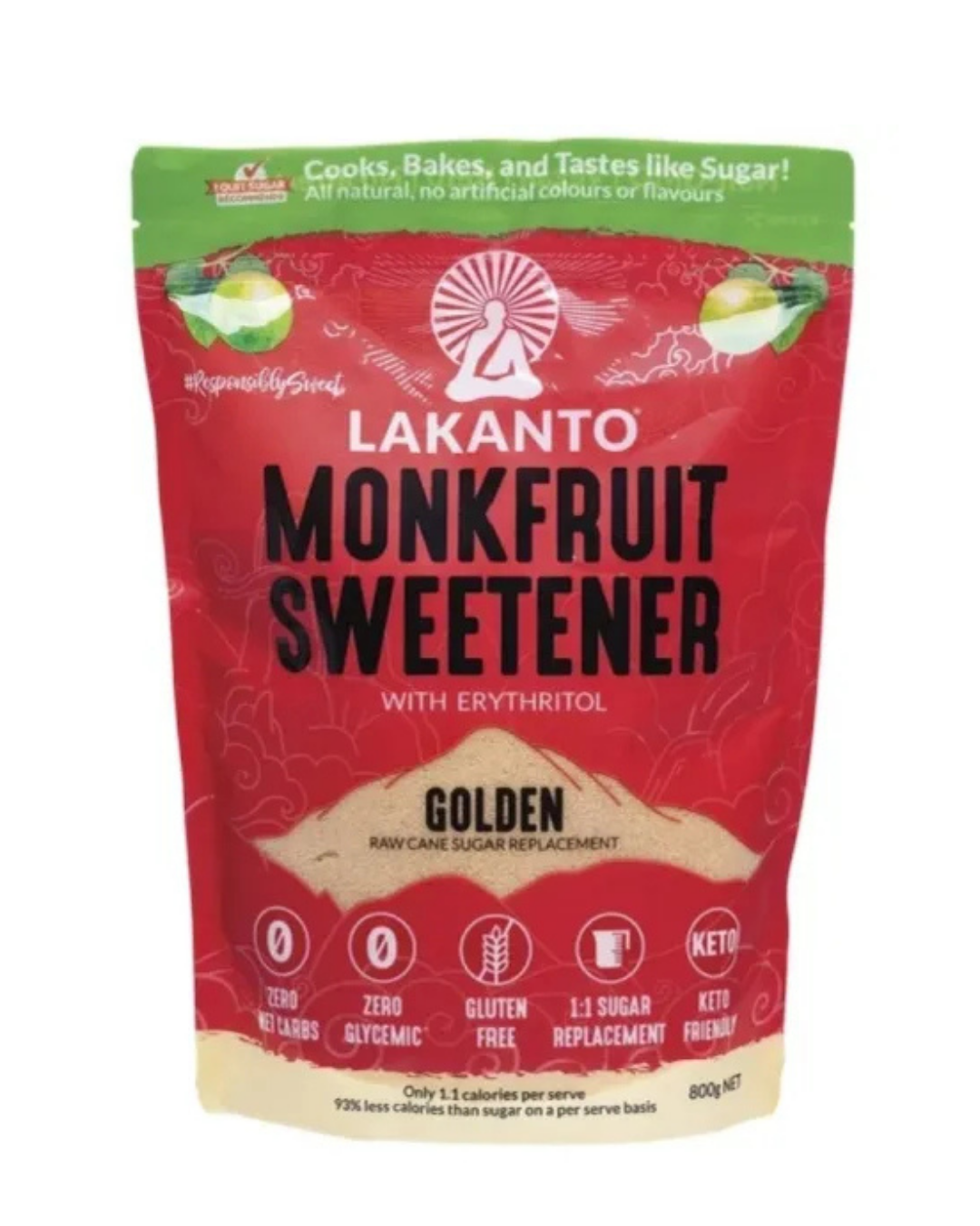 Lakanto 800g Golden Sugar