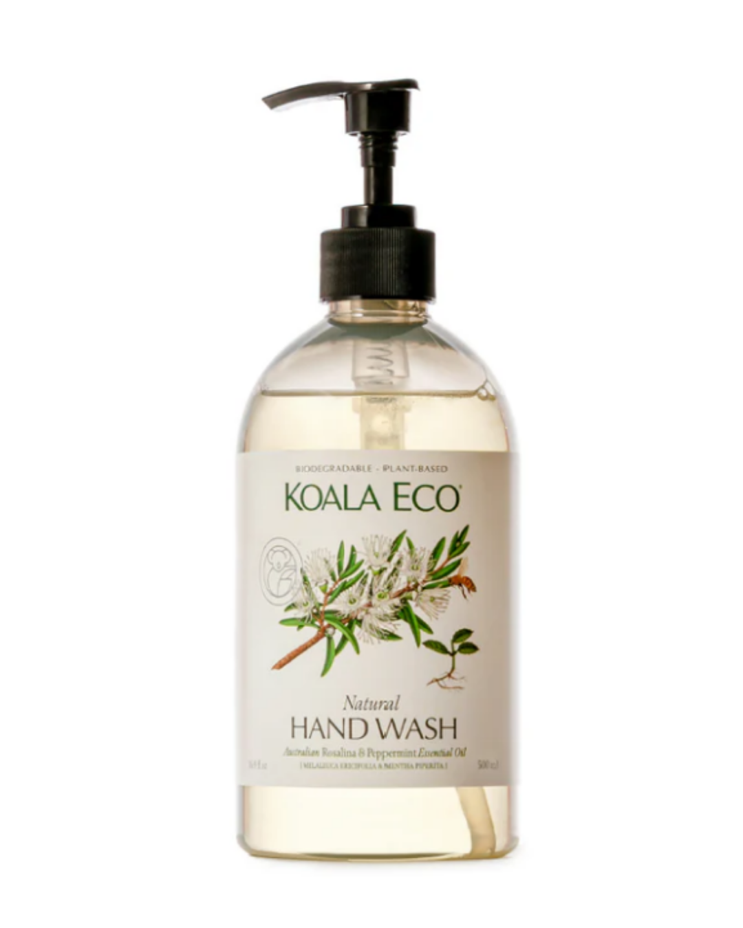 Koala Eco Natural Hand Wash 500ml - (Lemon scented Eucalyptus & Rosemary)