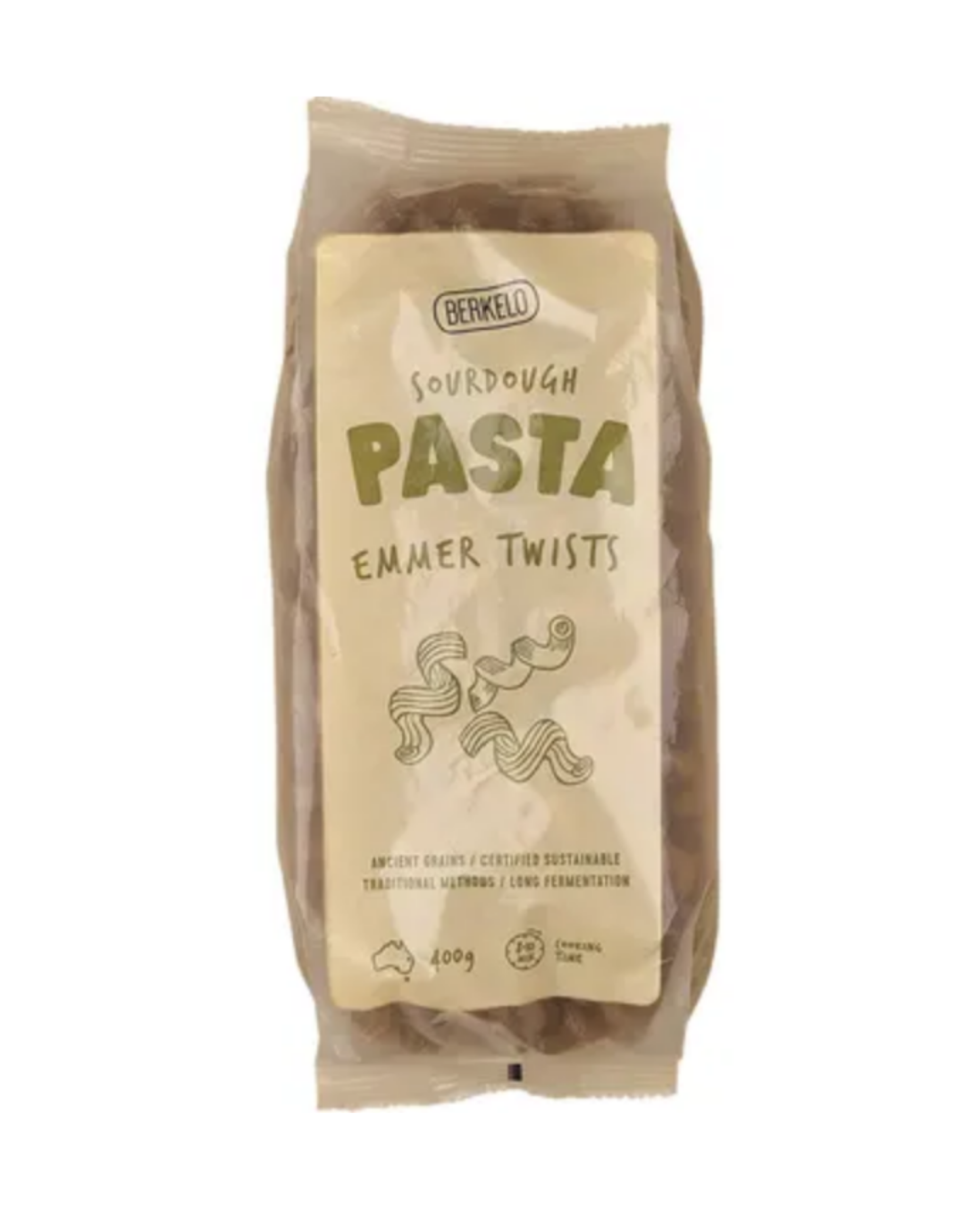 Sourdough Pasta Emmer Twists