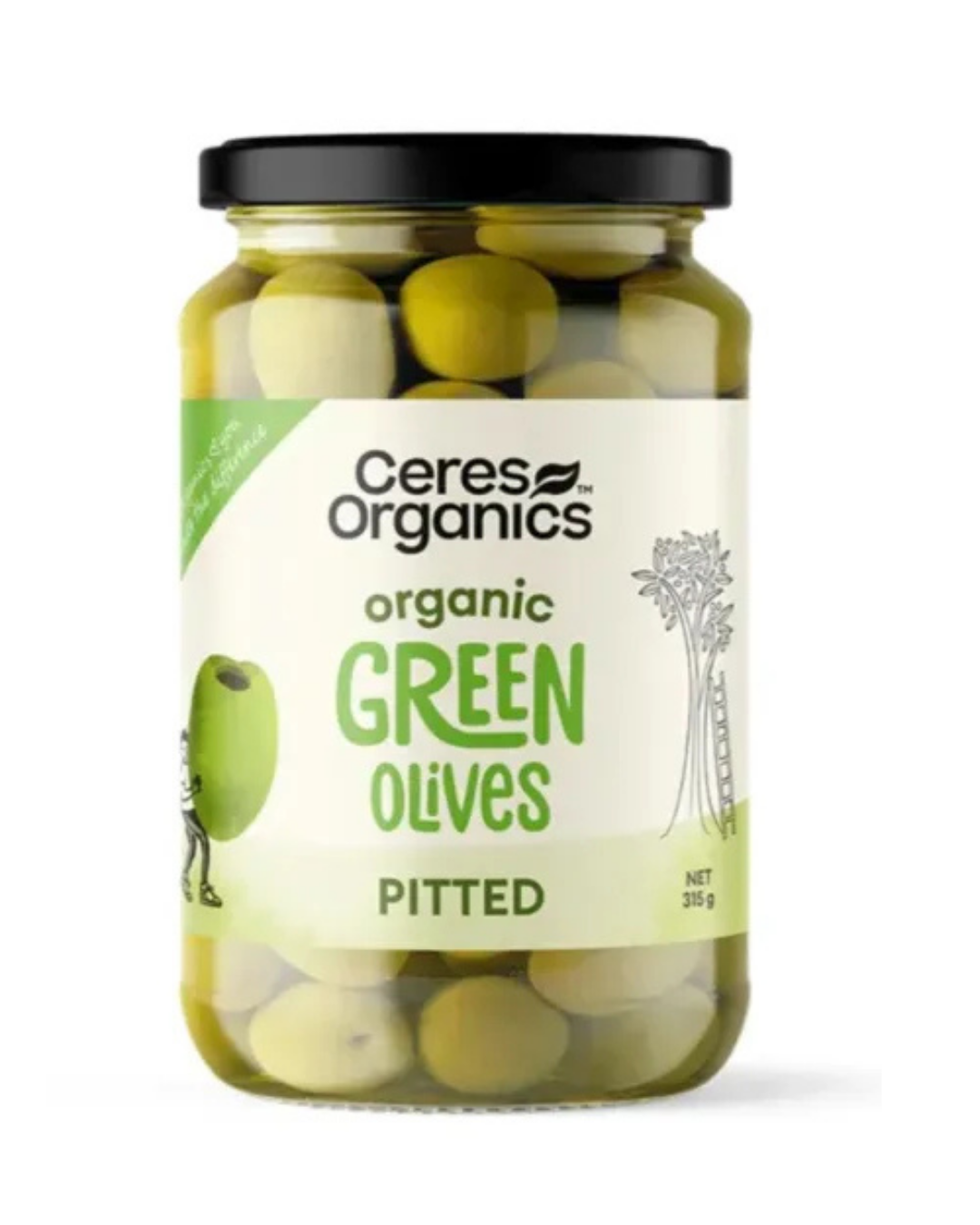 Ceres Organics - Pitted Green Olives