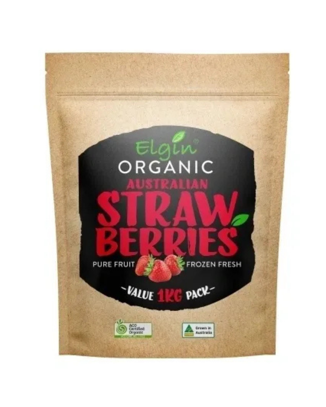 Elgin Organic Strawberries 1KG