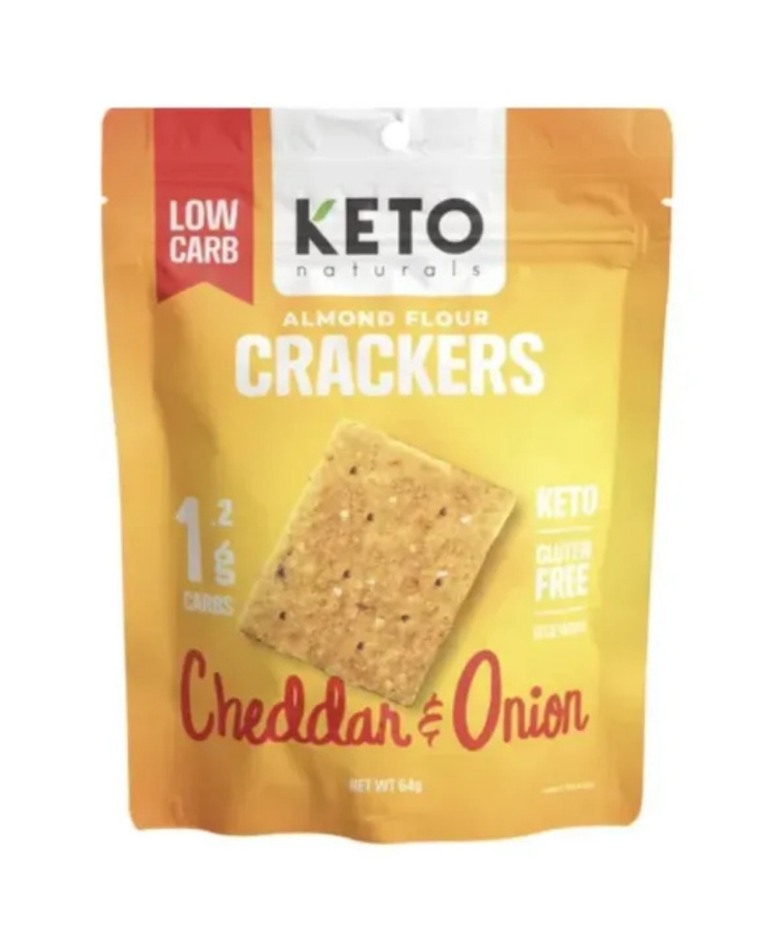 Keto Naturals - Cheddar and Onion 64g