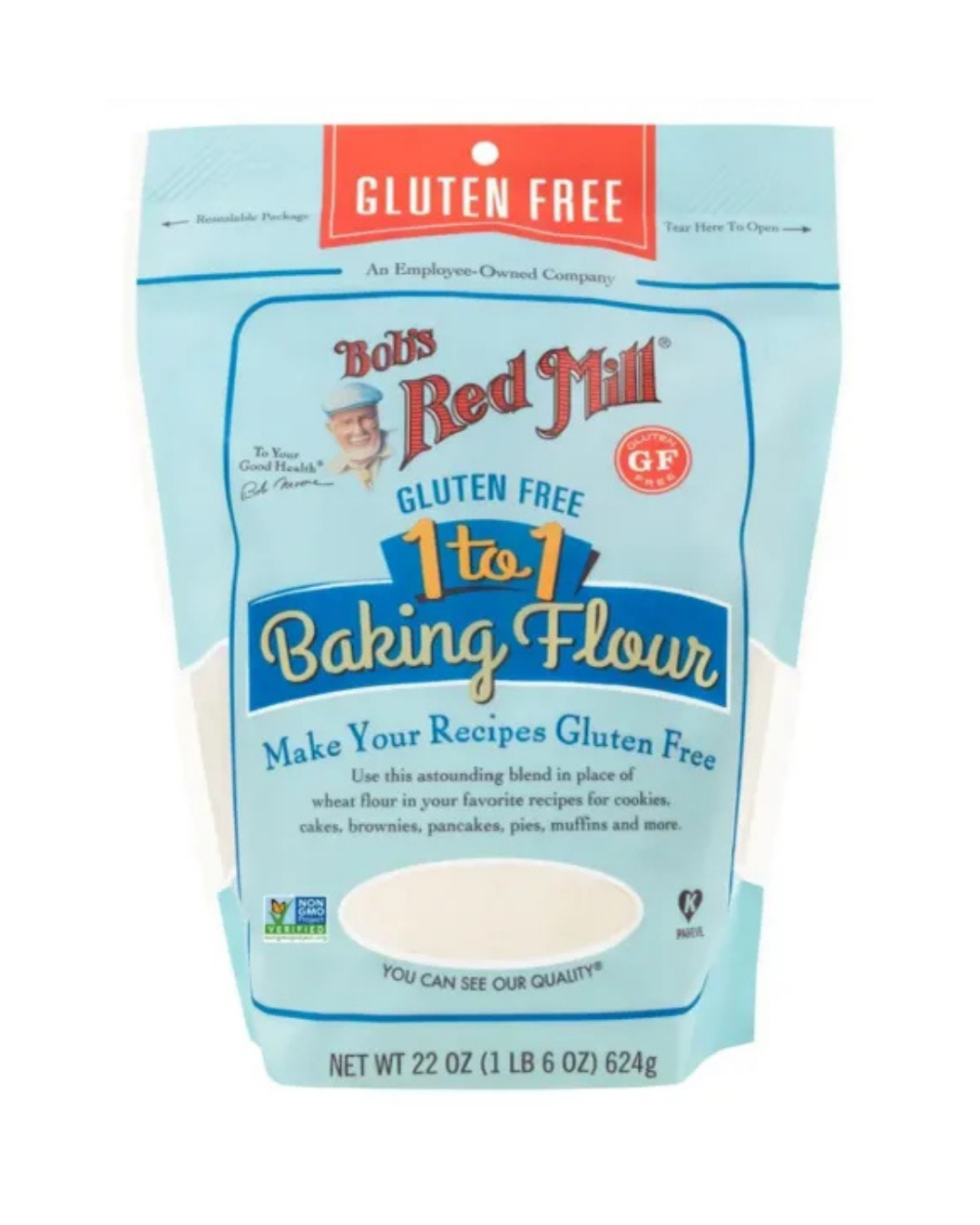 Bobs Red Mill GF Baking Flour 1:1 624g