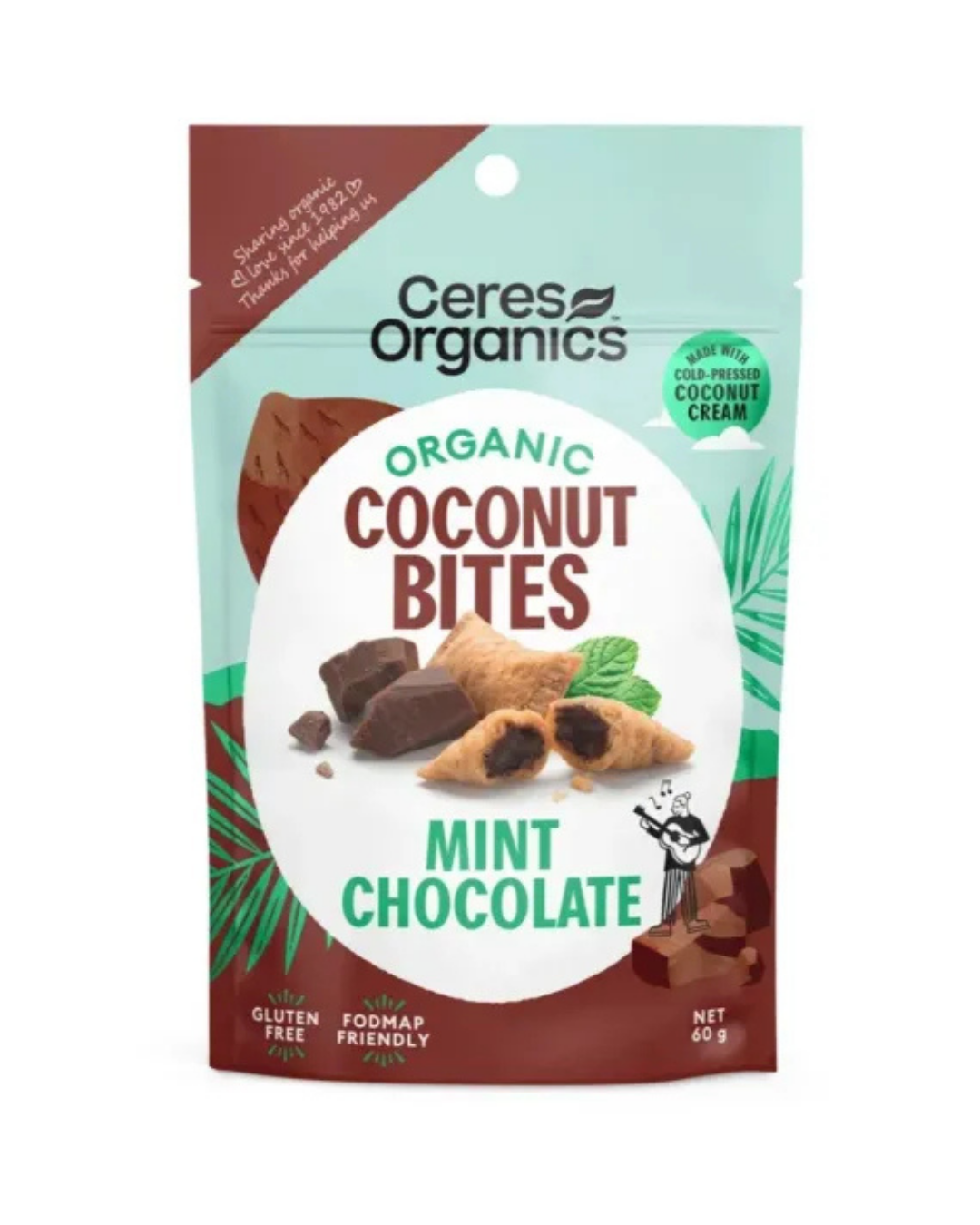 Ceres Organics - Organic Coconut Bites - Mint Chocolate