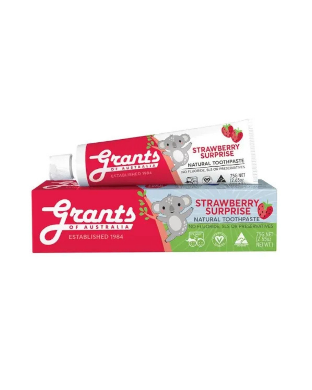 Grants - Kids Toothpaste - Strawberry Surprise