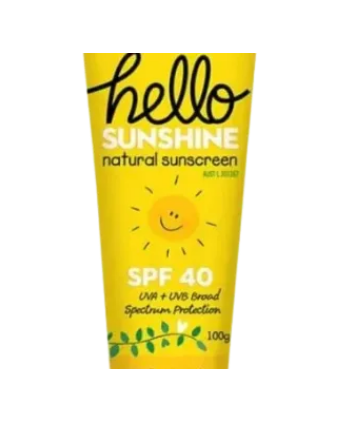 123 Nourish Me Hello Sunshine Sunscreen SPF40 100g