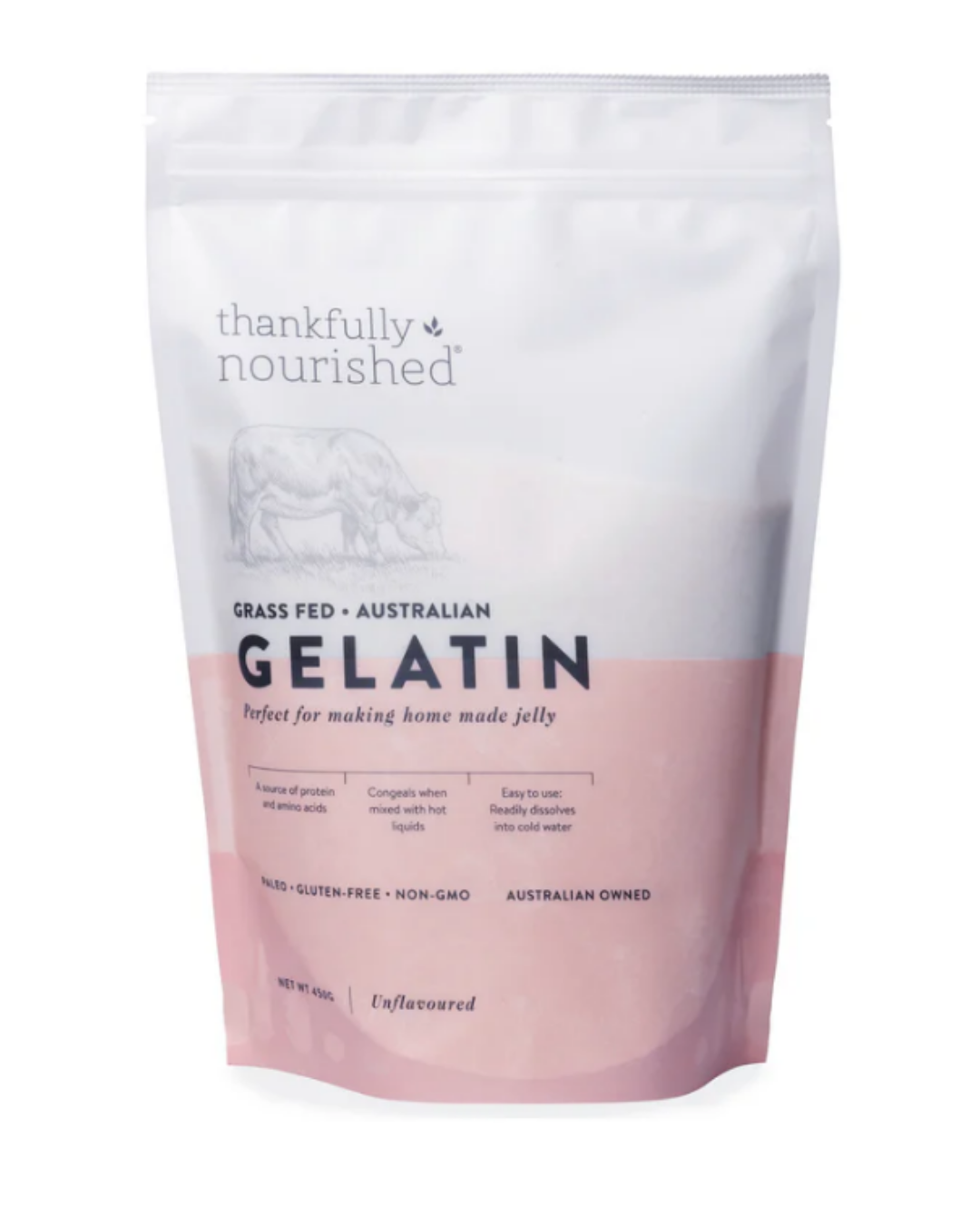 Thankfully Nourished Gelatin 400g
