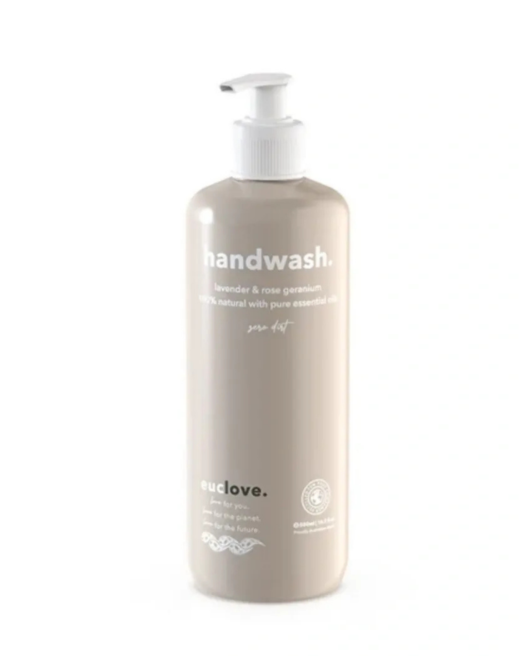 Euclove - Lavender & Rose Geranium Handwash 500ml