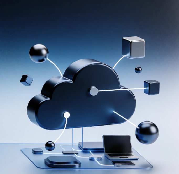 cloud technology network connection office computing