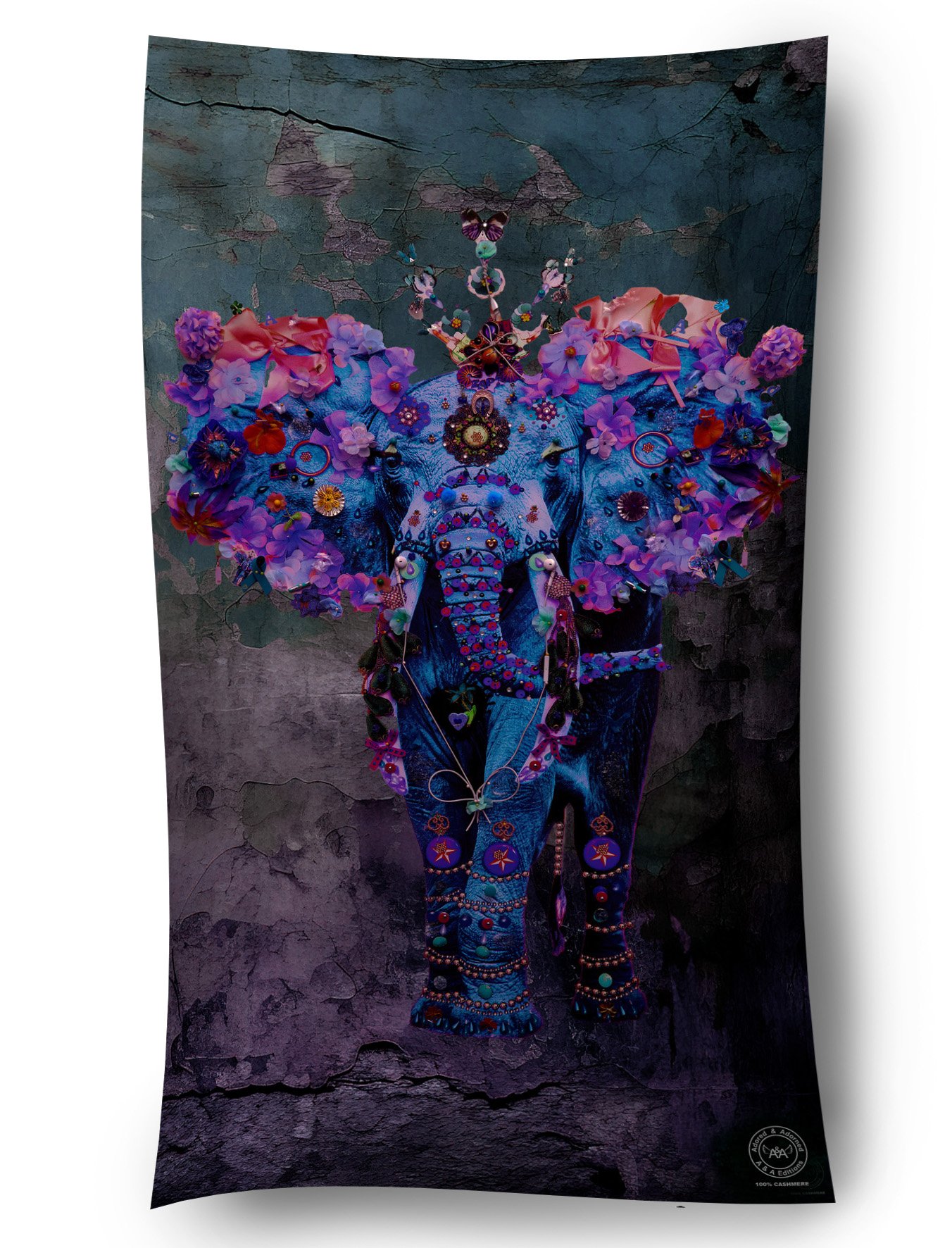 5 Elephant Purple