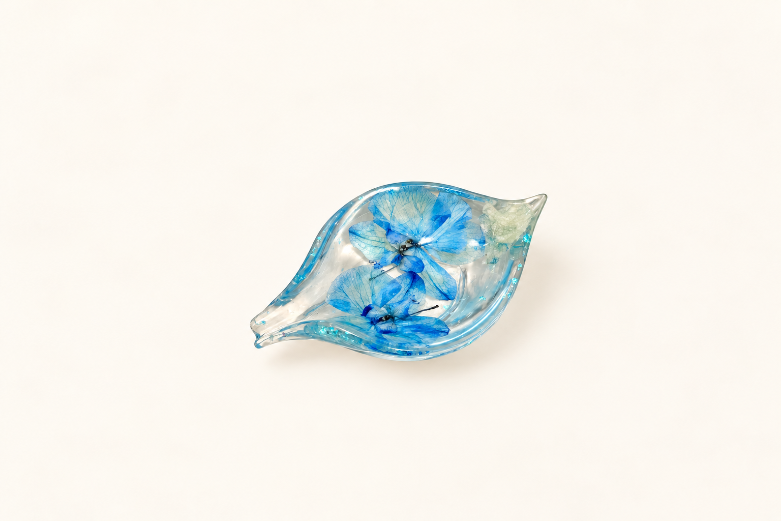 Blue Orchid Soap Dish