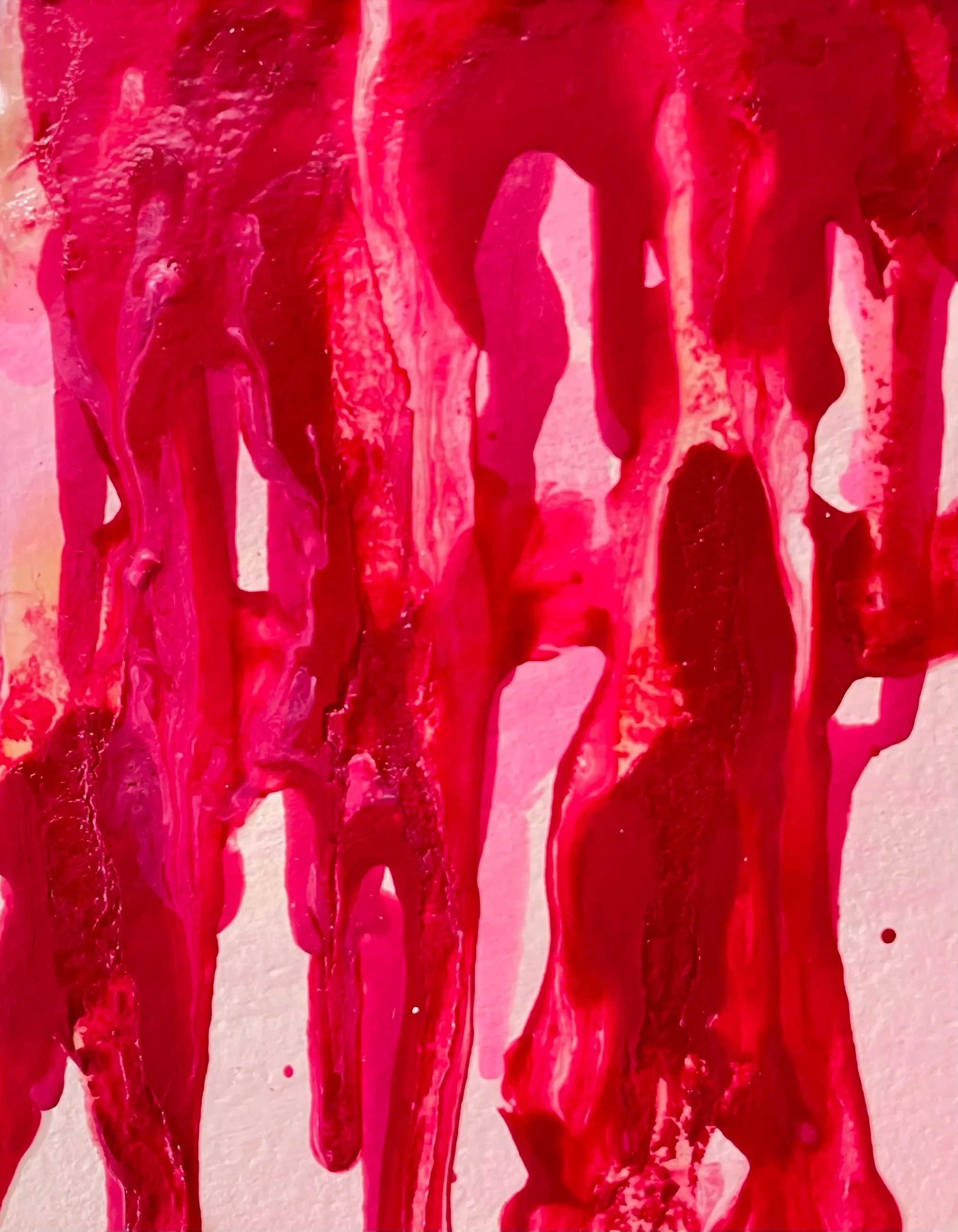 "Fluid rouge",

Mixed media on 250gsm,
11.5 x 9cm,

Available