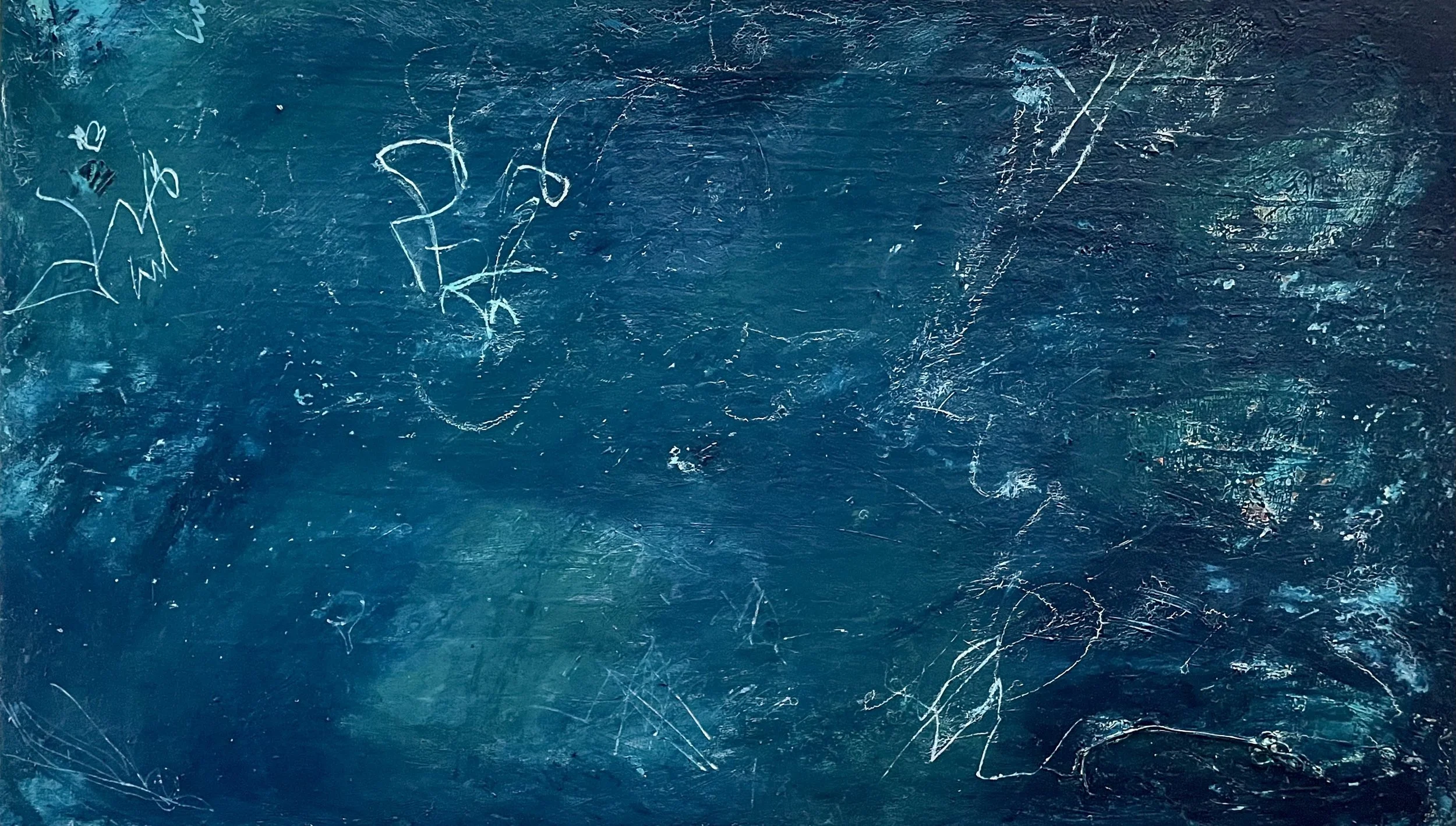 "Within depth",

Oil & acrylic on heavy paperboard,
Dimensions TBA,

Available