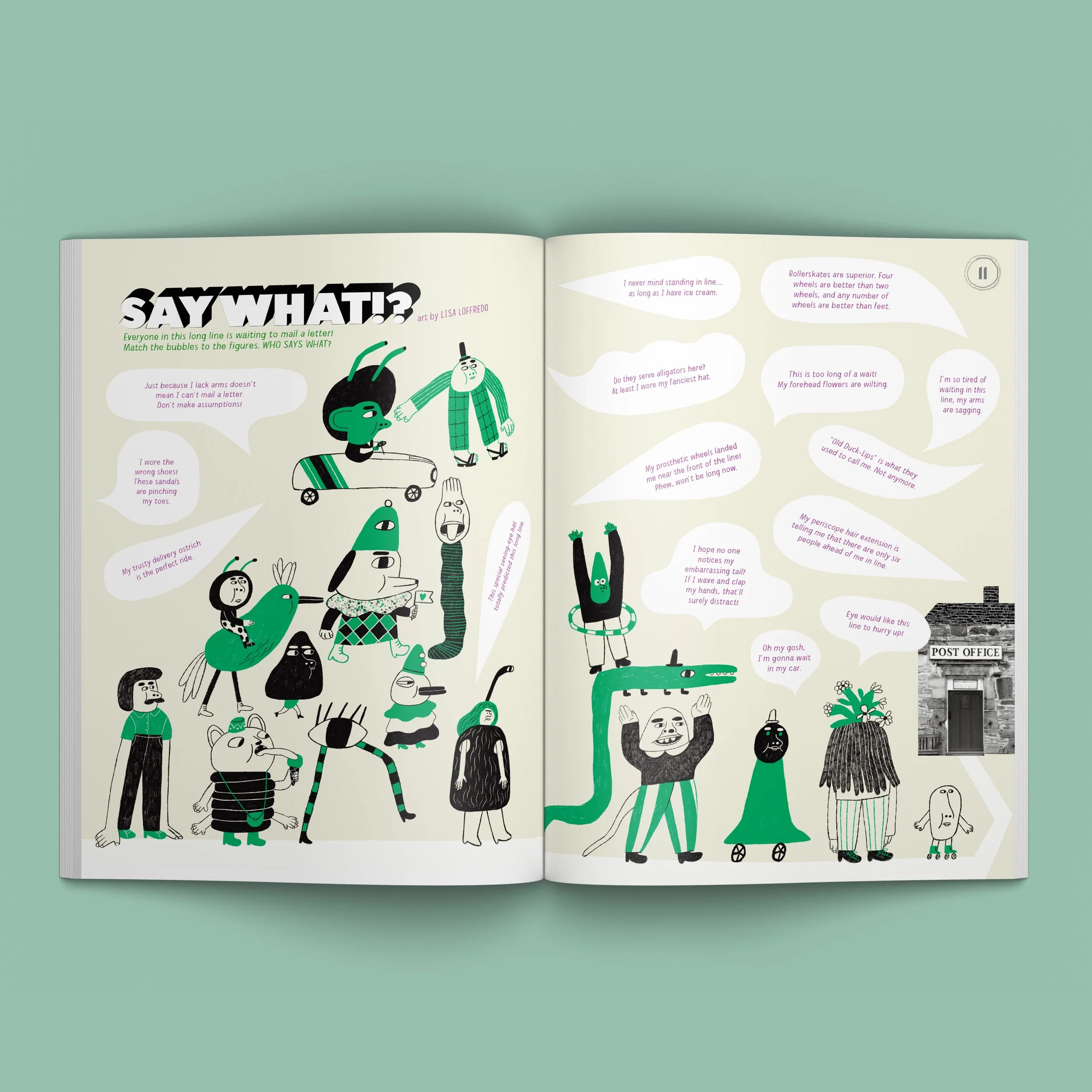 Illustration for Illustoria Magazine