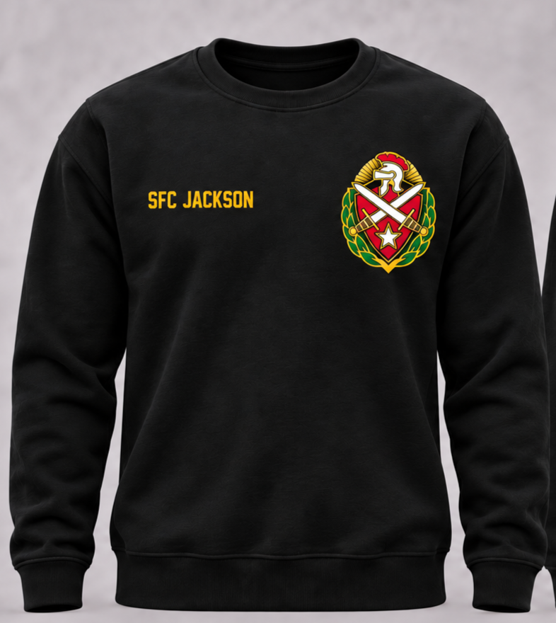 ALLIED SOUTH FORCES BN (CREW NECK SWEATSHIRT W/ NAME & RANK OPTION AVAILABLE)