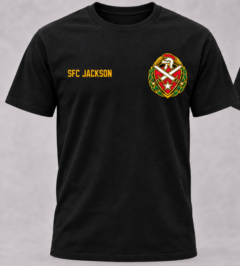 ALLIED SOUTH FORCES BN (T-SHIRT W/ NAME & RANK OPTION AVAILABLE)