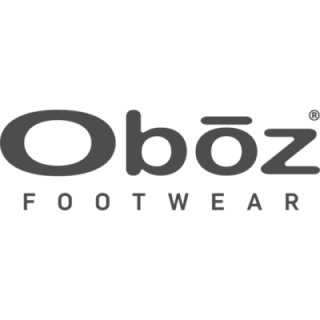 Oboz footwear logo available at Crazy Mountain Outdoor Company in Bozeman.