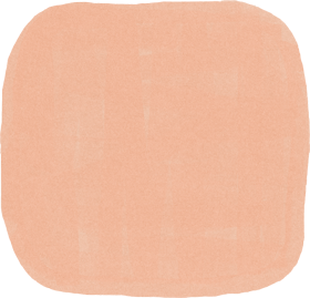 A plain peach-colored square with a textured surface.