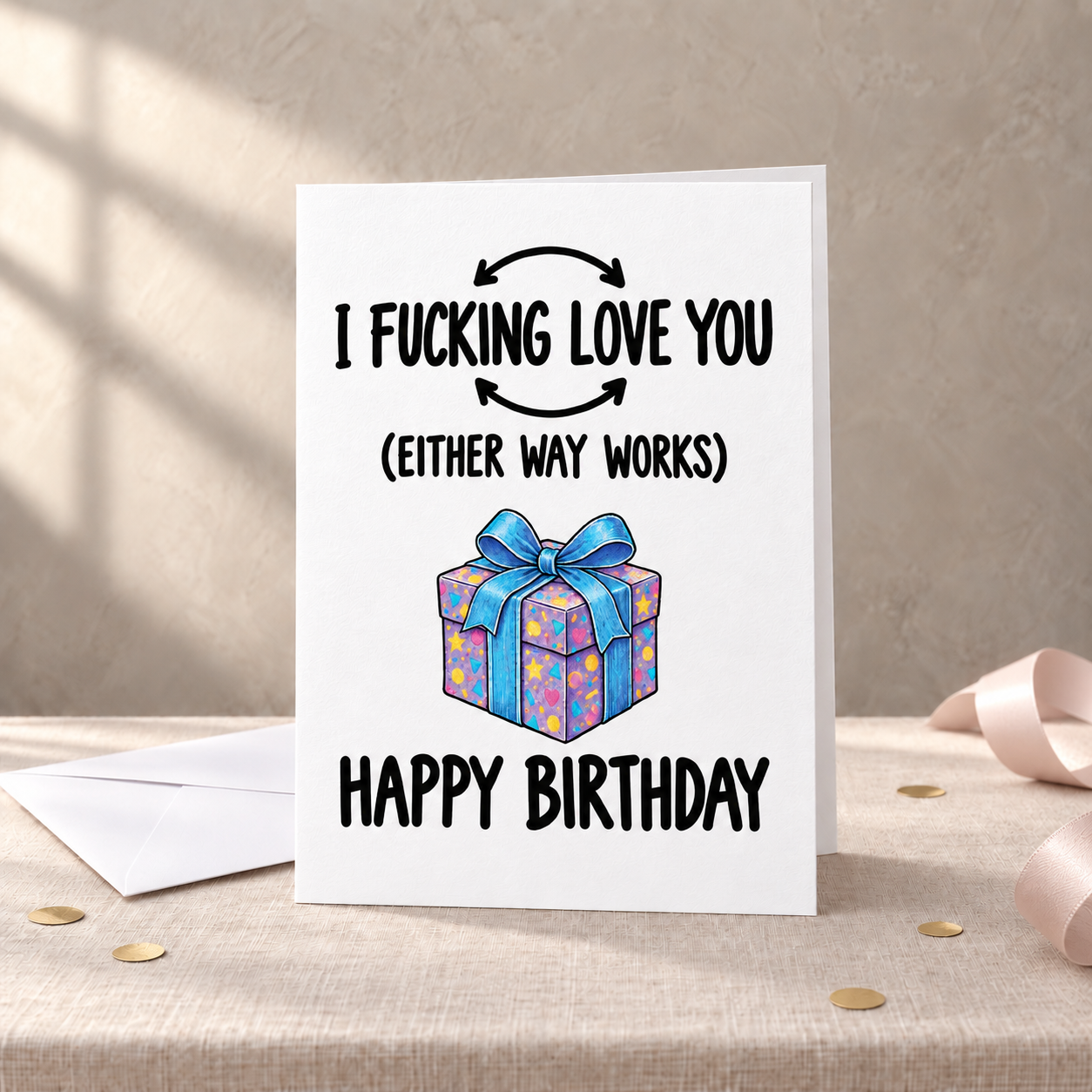 i fucking love you — birthday edition