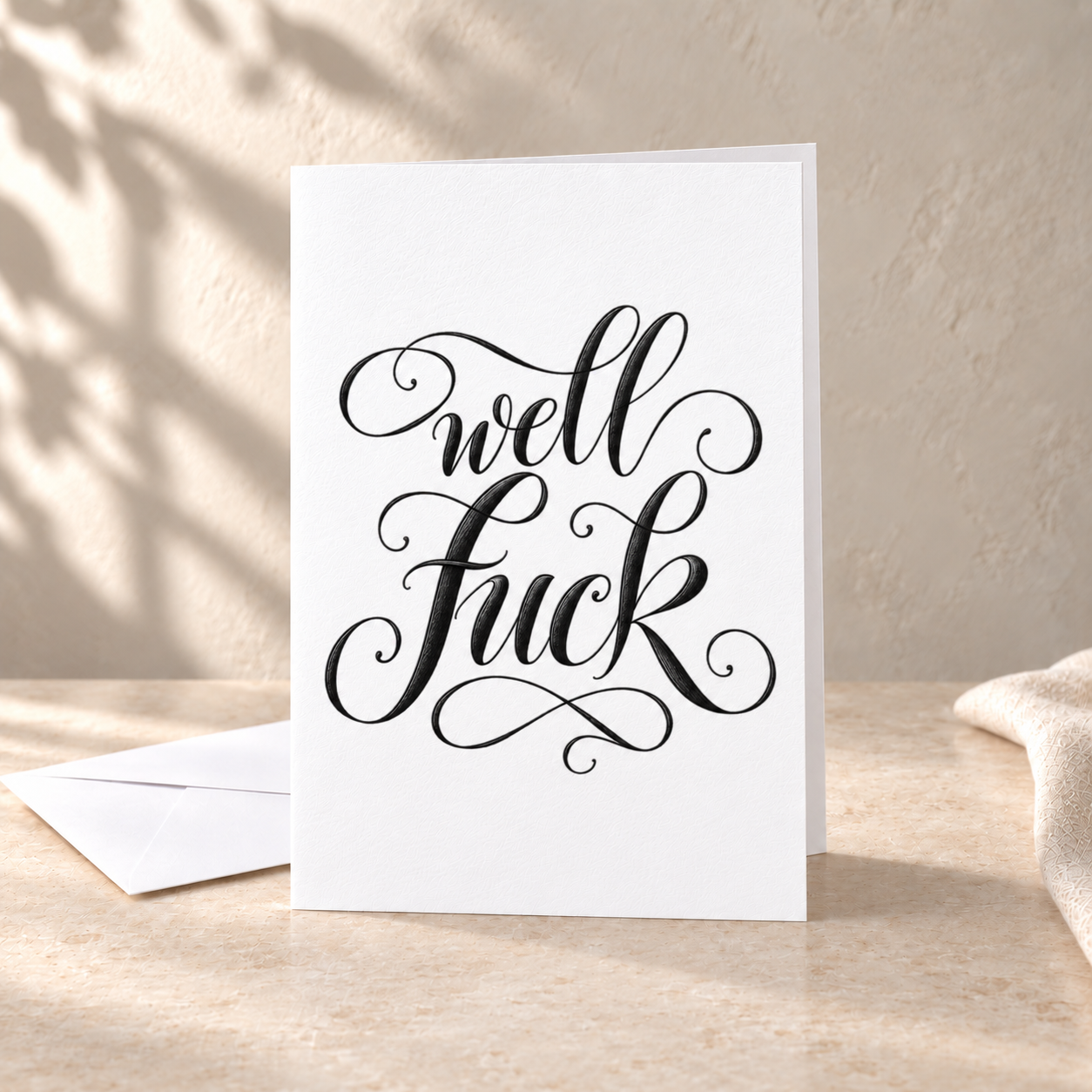 well fuck — but make it fancy