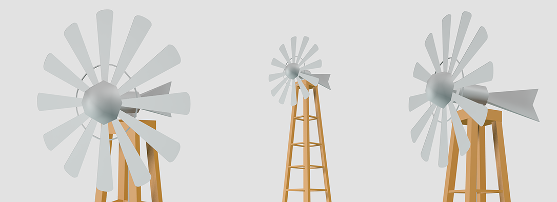 Object Modeling - Farm Windmill
