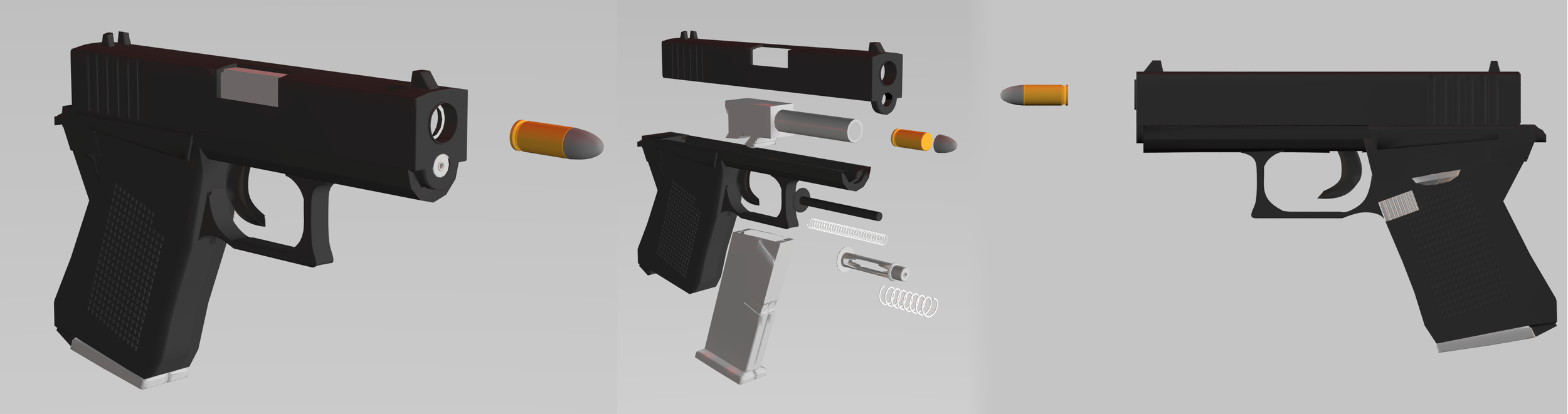 Object Modeling - Glock Breakdown