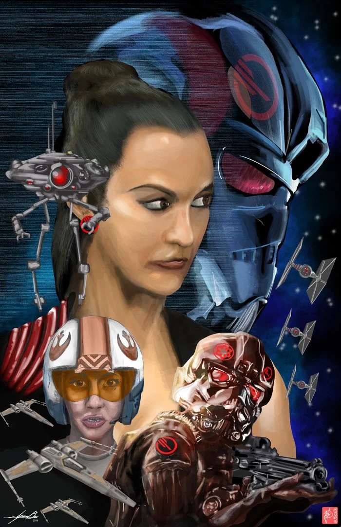 Iden Versio / Janina Gavankar - Star Wars : Battlefront 2