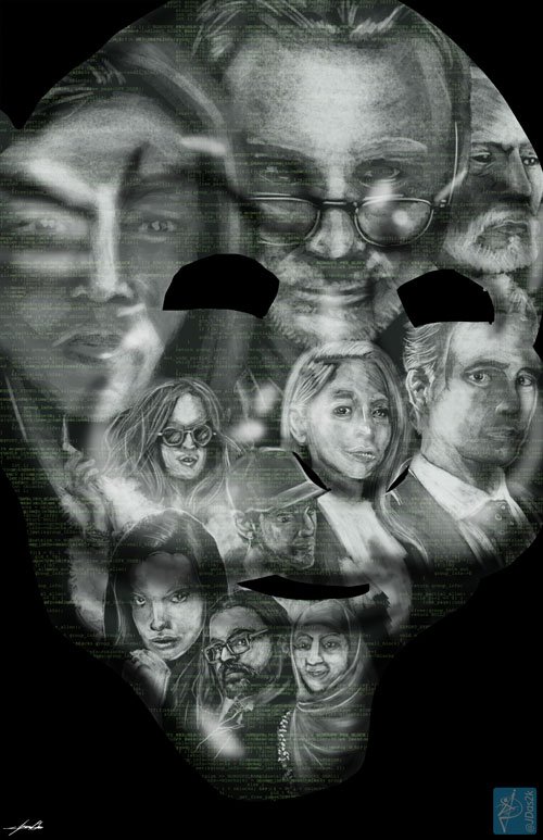 Mask of F Society - Mr. Robot