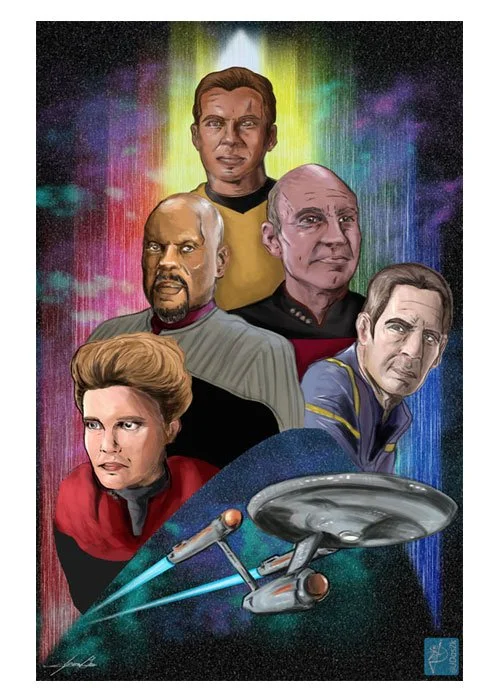 The Captains - Star Trek 50th Anniversary