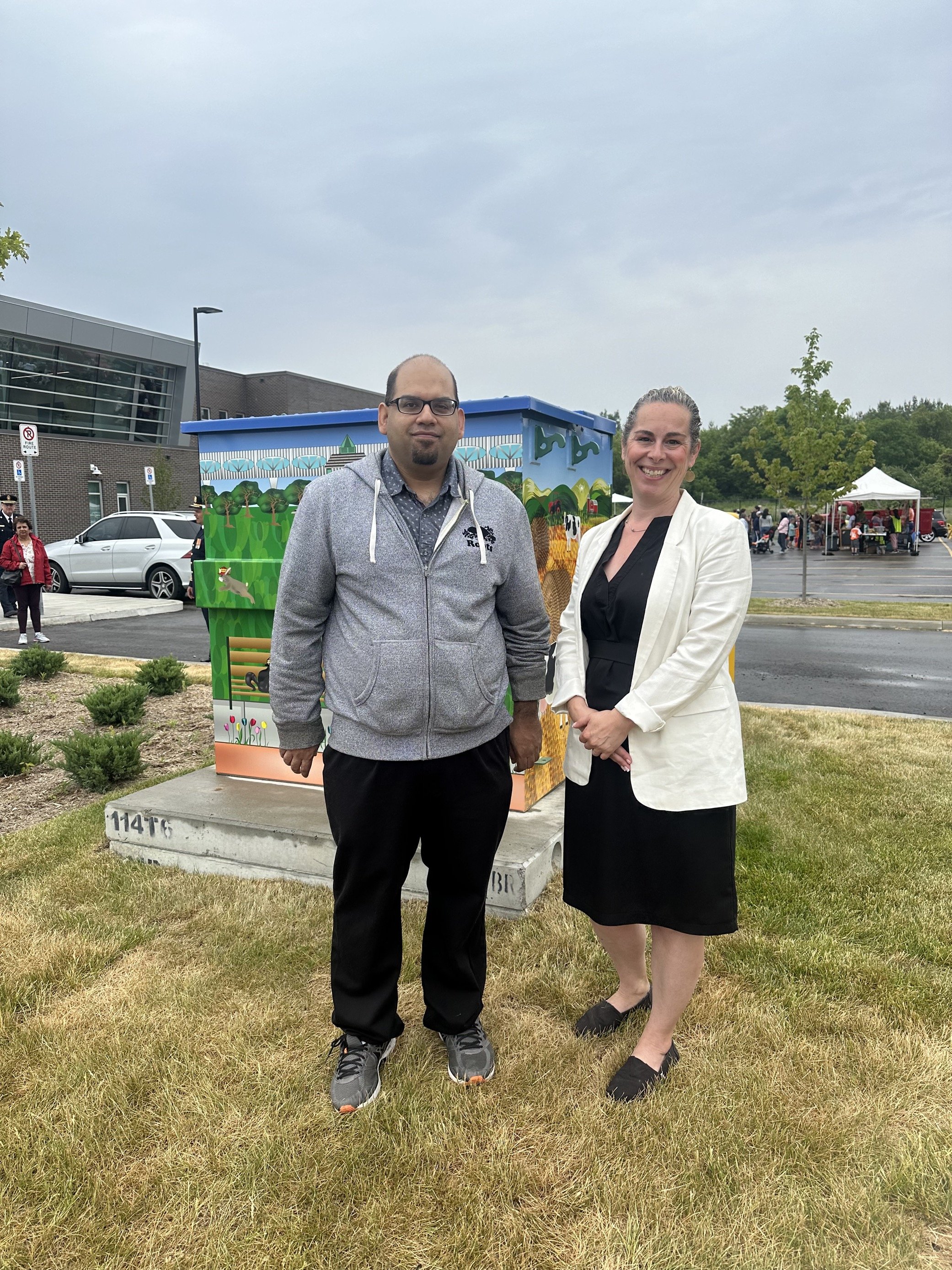 Myself with City of Pickering Sarah Douglas-Murray 