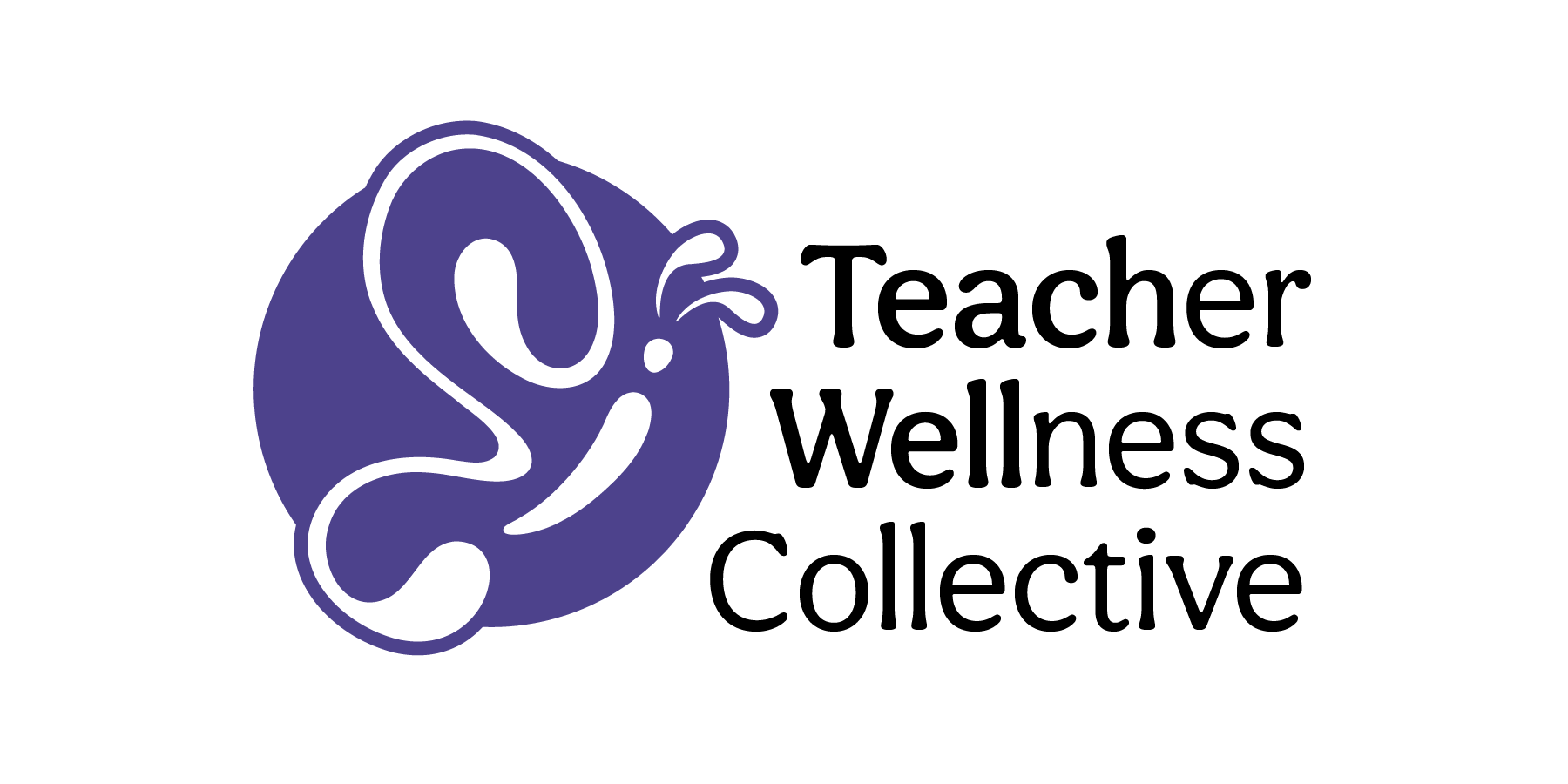 Teacher Wellness Collective Logo & Agenda