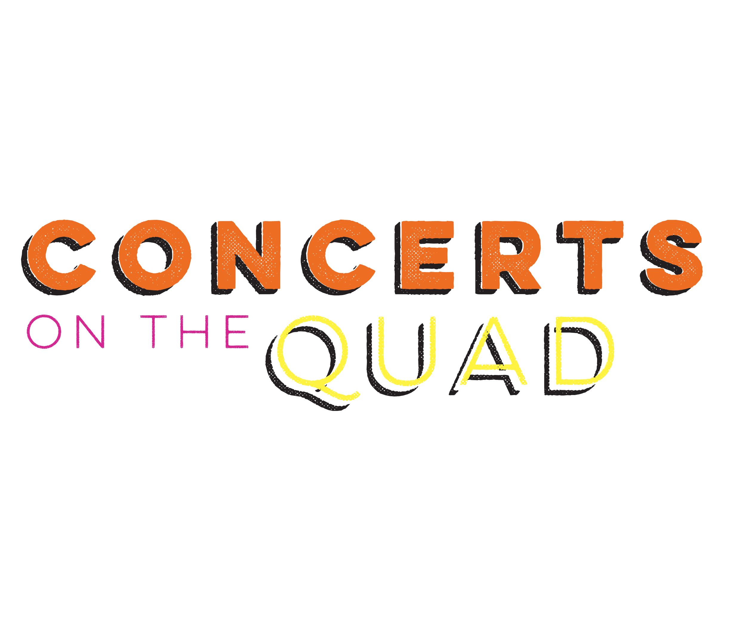 Concerts on the Quad Poster