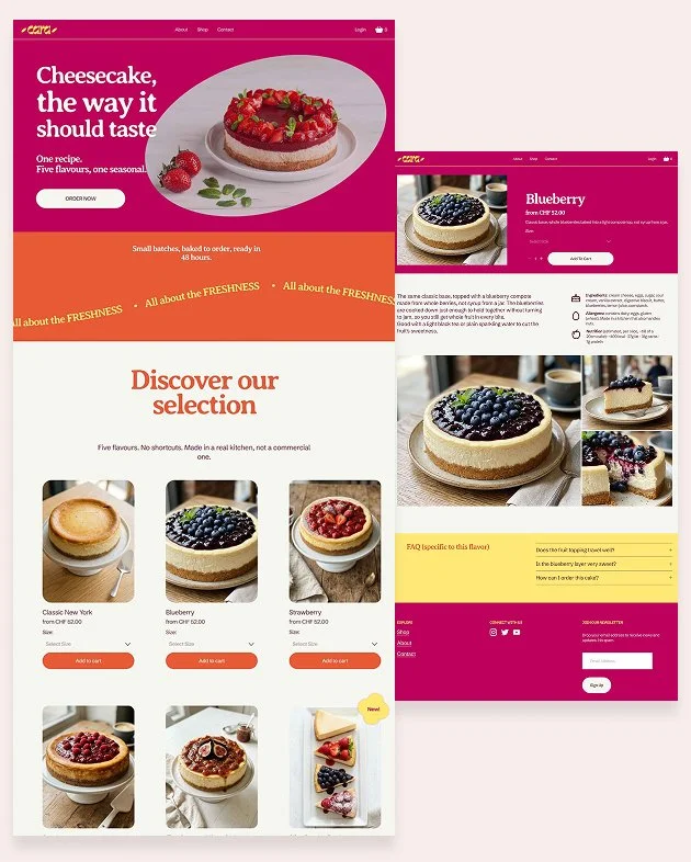 Slice of Cara Website
