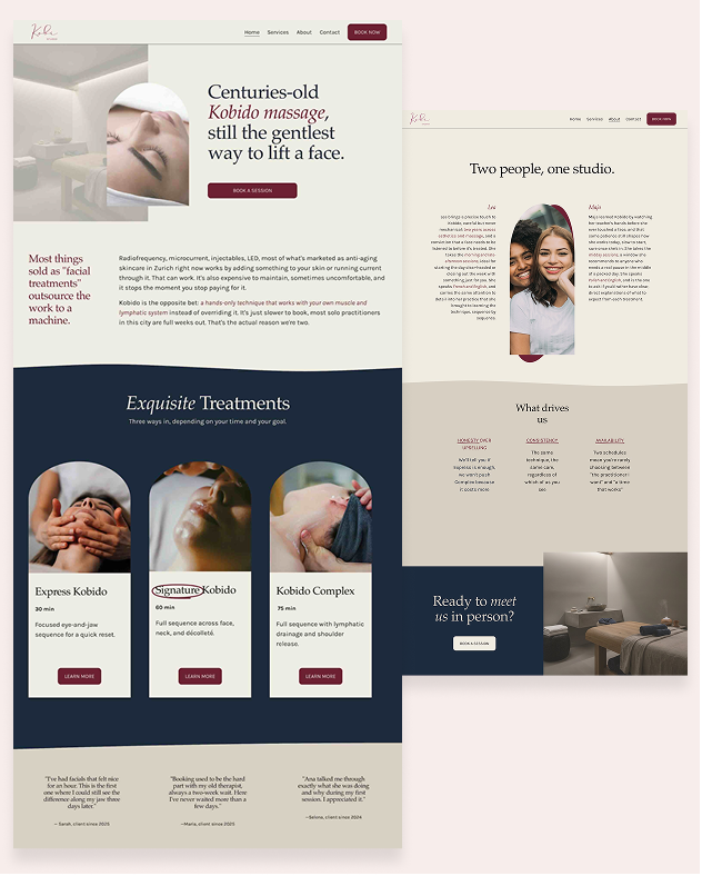 Kobi Studio Website