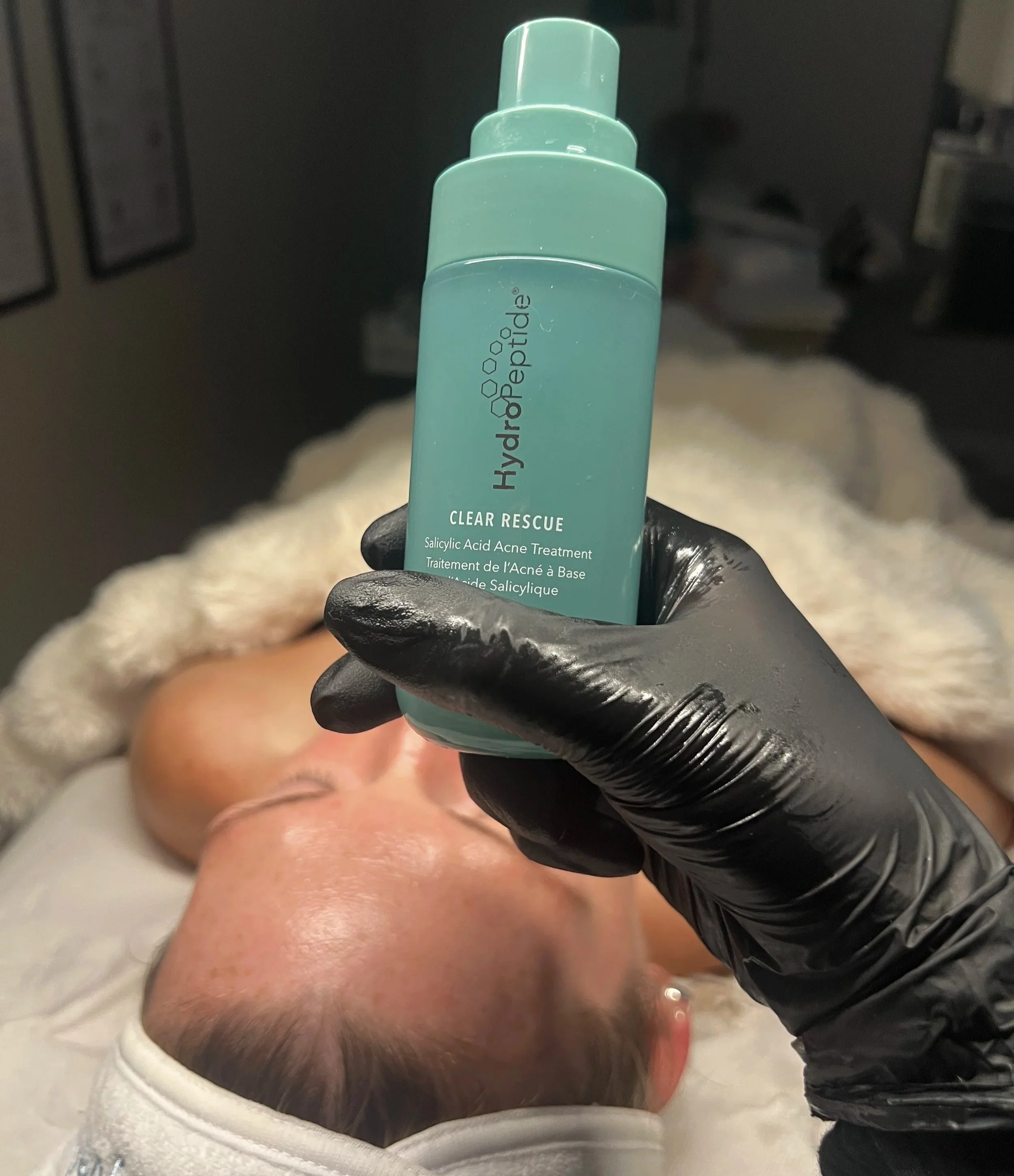 HydroPeptide professional skincare products used in bespoke facials at Beau.t, Southwater