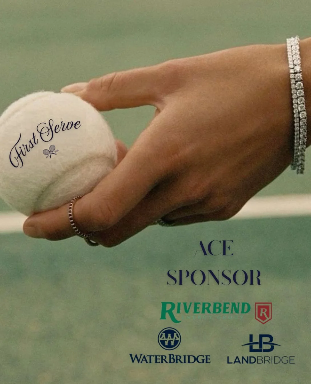 Thank You, Riverbend, Waterbridge, and Landbridge, for being the ACE sponsor for FIRST SERVE and SERVE MIDLAND!