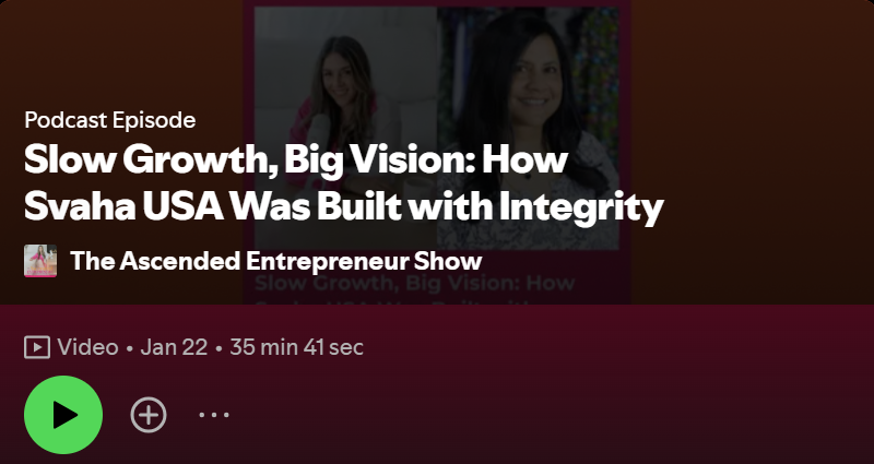 The Ascended Entrepreneur Show episode featuring Jaya Iyer