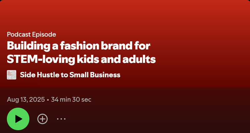 Side Hustle to Small Business episode featuring Jaya Iyer