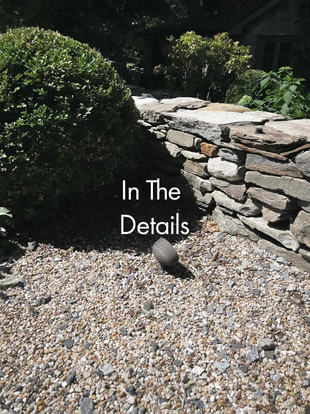 Discreet lighting, thoughtfully integrated into the planting, becomes part of the garden&rsquo;s architecture without distracting from it.

Set within the beds, the fixtures are carefully positioned to complement the surrounding planting and stonewor