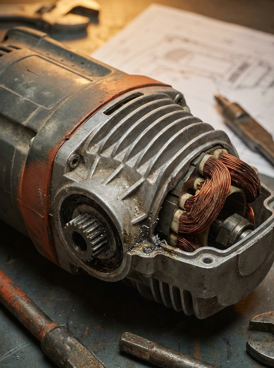 Drill Motor Housing
