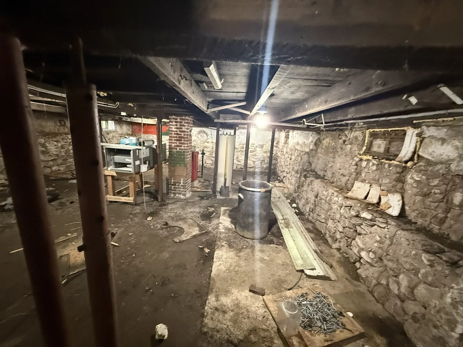 PROGRESS — Basement work — September 21, 2026