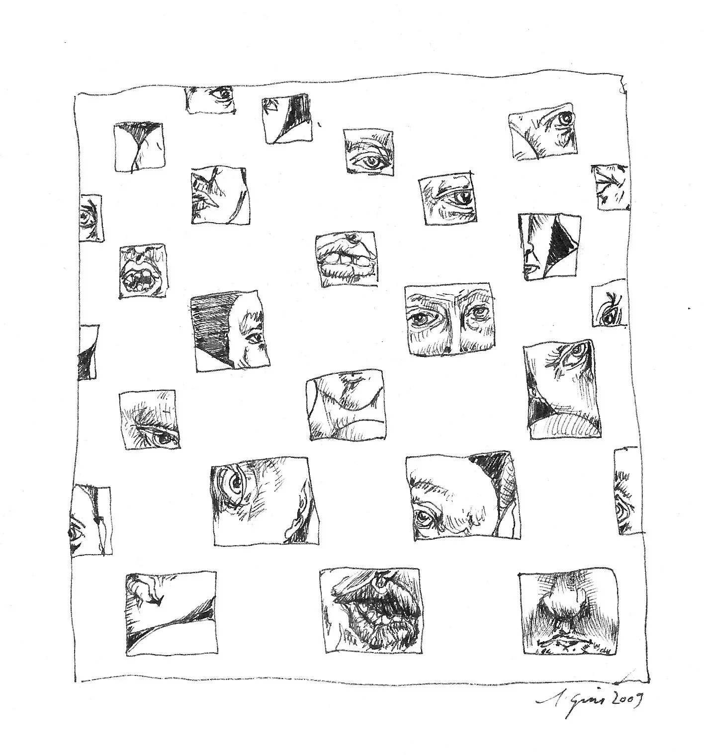 Faces Behind Facade