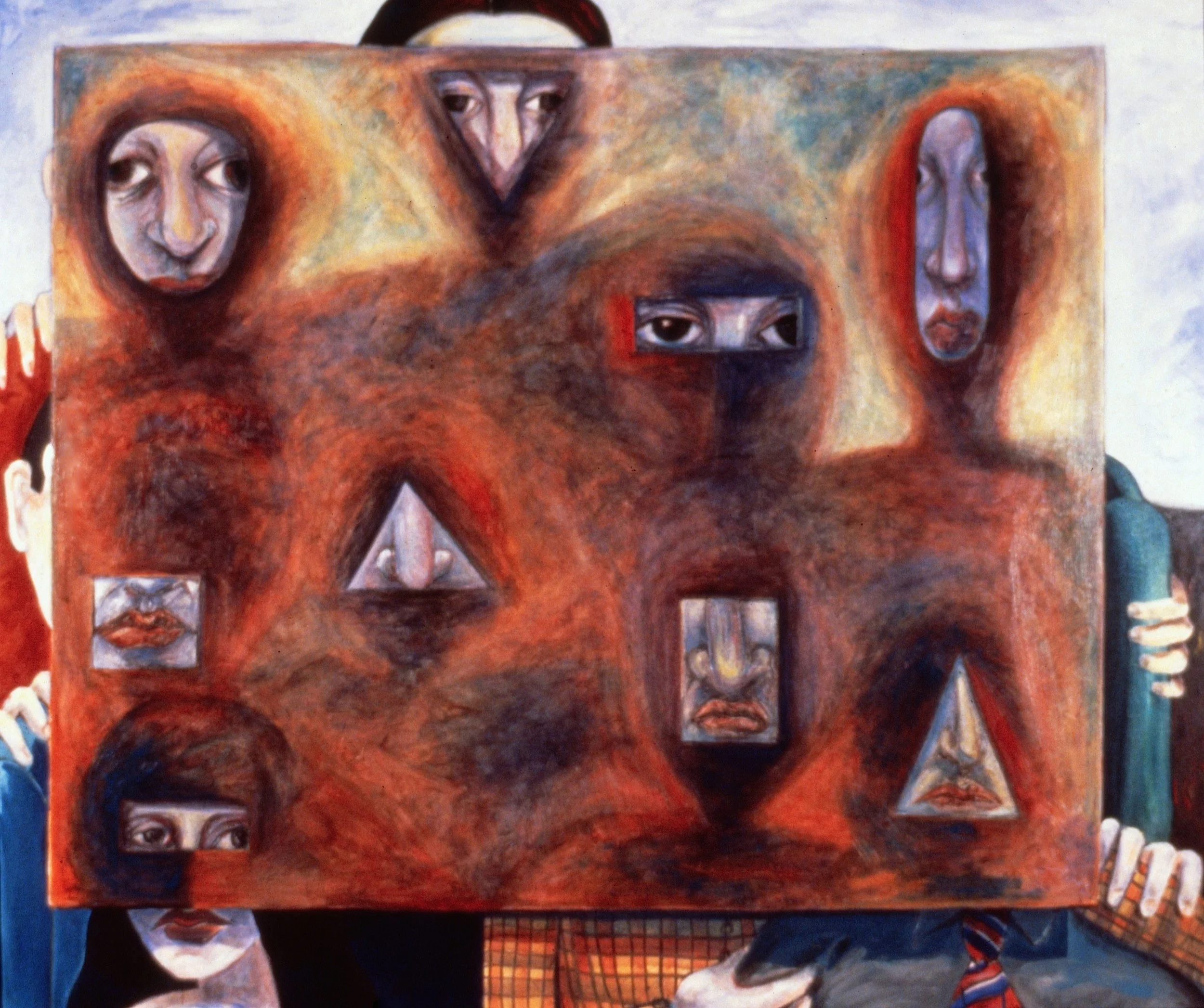 Family Portrait w/Cut Outs
