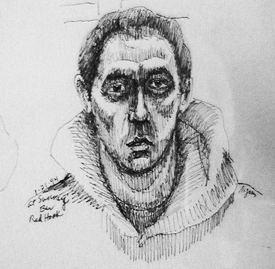 Self Portrait at Sunny's Bar